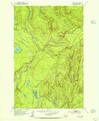 preview thumbnail of historical topo map of King County, WA in 1953