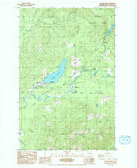 Download a high-resolution, GPS-compatible USGS topo map for Lake Pleasant, WA (1984 edition)