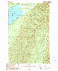 Download a high-resolution, GPS-compatible USGS topo map for Lake Quinault East, WA (1990 edition)