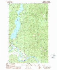 Download a high-resolution, GPS-compatible USGS topo map for Lake Shannon, WA (1989 edition)