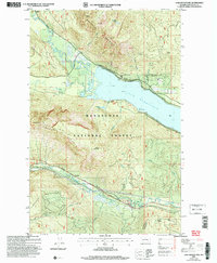 Download a high-resolution, GPS-compatible USGS topo map for Lake Wenatchee, WA (2008 edition)