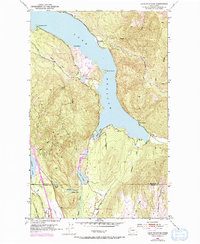 preview thumbnail of historical topo map of Whatcom County, WA in 1952