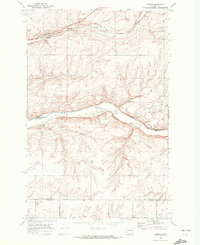 Download a high-resolution, GPS-compatible USGS topo map for Lamona, WA (1972 edition)