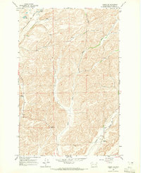 Download a high-resolution, GPS-compatible USGS topo map for Lamont NE, WA (1965 edition)