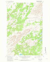 Download a high-resolution, GPS-compatible USGS topo map for Lance Hills, WA (1981 edition)