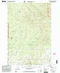 Download a high-resolution, GPS-compatible USGS topo map for Larch Mountain, WA (2003 edition)