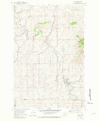 Download a high-resolution, GPS-compatible USGS topo map for Latah, WA (1981 edition)