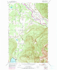Download a high-resolution, GPS-compatible USGS topo map for Lawrence, WA (1990 edition)
