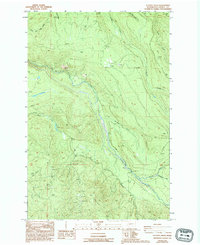 Download a high-resolution, GPS-compatible USGS topo map for Le Dout Creek, WA (1994 edition)