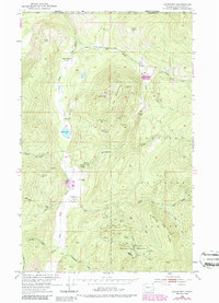 Download a high-resolution, GPS-compatible USGS topo map for Leadpoint, WA (1986 edition)