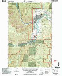 Download a high-resolution, GPS-compatible USGS topo map for Leavenworth, WA (2006 edition)