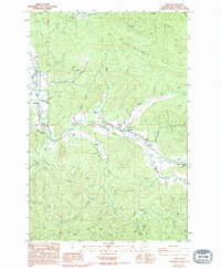 Download a high-resolution, GPS-compatible USGS topo map for Lebam, WA (1994 edition)