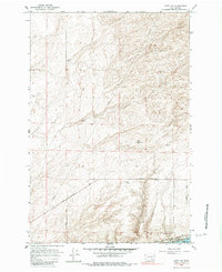 preview thumbnail of historical topo map of Franklin County, WA in 1964