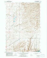 Download a high-resolution, GPS-compatible USGS topo map for Levey SW, WA (1992 edition)