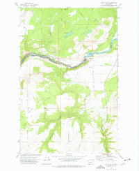 Download a high-resolution, GPS-compatible USGS topo map for Little Falls, WA (1977 edition)