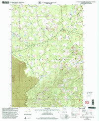 preview thumbnail of historical topo map of Skamania County, WA in 1998