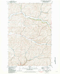 Download a high-resolution, GPS-compatible USGS topo map for Little Penawawa Creek, WA (1981 edition)