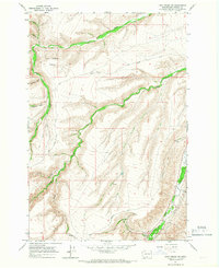 Download a high-resolution, GPS-compatible USGS topo map for Logy Creek NE, WA (1967 edition)
