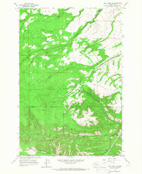 Download a high-resolution, GPS-compatible USGS topo map for Logy Creek SW, WA (1966 edition)