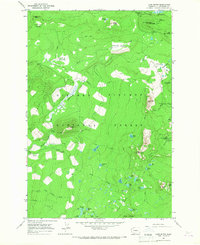 Download a high-resolution, GPS-compatible USGS topo map for Lone Butte, WA (1967 edition)