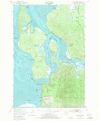 Download a high-resolution, GPS-compatible USGS topo map for Long Island, WA (1971 edition)