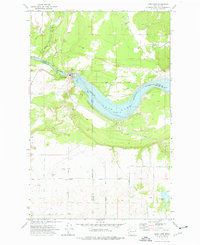 preview thumbnail of historical topo map of Stevens County, WA in 1973