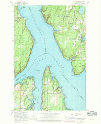 Download a high-resolution, GPS-compatible USGS topo map for Longbranch, WA (1969 edition)