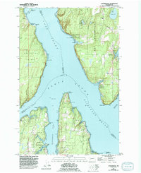 Download a high-resolution, GPS-compatible USGS topo map for Longbranch, WA (1994 edition)