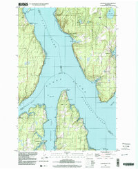 Download a high-resolution, GPS-compatible USGS topo map for Longbranch, WA (2003 edition)