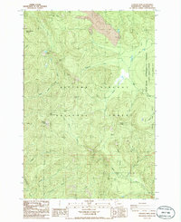 Download a high-resolution, GPS-compatible USGS topo map for Lookout Mtn, WA (1986 edition)