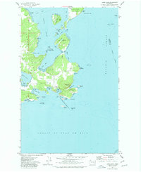 Download a high-resolution, GPS-compatible USGS topo map for Lopez Pass, WA (1977 edition)
