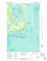 Download a high-resolution, GPS-compatible USGS topo map for Lopez Pass, WA (1981 edition)