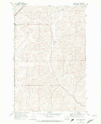 Download a high-resolution, GPS-compatible USGS topo map for Lords Valley, WA (1972 edition)