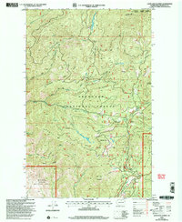 Download a high-resolution, GPS-compatible USGS topo map for Loup Loup Summit, WA (2004 edition)
