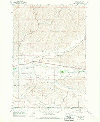 Download a high-resolution, GPS-compatible USGS topo map for Lowden, WA (1968 edition)