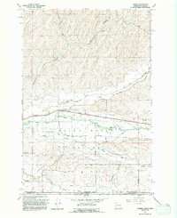 Download a high-resolution, GPS-compatible USGS topo map for Lowden, WA (1992 edition)