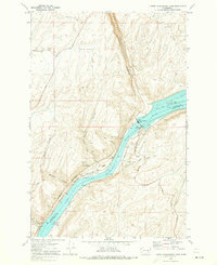Download a high-resolution, GPS-compatible USGS topo map for Lower Monumental Dam, WA (1973 edition)