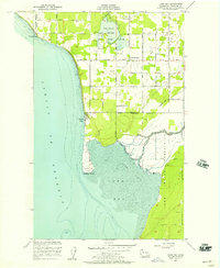 preview thumbnail of historical topo map of Whatcom County, WA in 1952