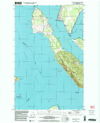 preview thumbnail of historical topo map of Whatcom County, WA in 1998