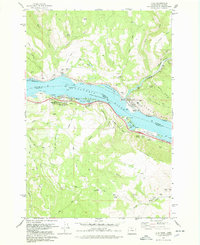 Download a high-resolution, GPS-compatible USGS topo map for Lyle, WA (1978 edition)