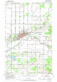 Download a high-resolution, GPS-compatible USGS topo map for Lynden, WA (1974 edition)