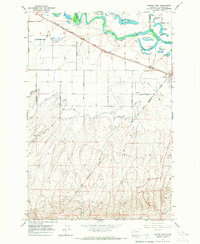 Download a high-resolution, GPS-compatible USGS topo map for Mabton West, WA (1967 edition)