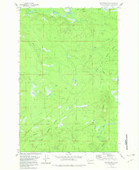 Download a high-resolution, GPS-compatible USGS topo map for Macafee Hill, WA (1982 edition)