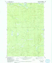 Download a high-resolution, GPS-compatible USGS topo map for Macafee Hill, WA (1993 edition)