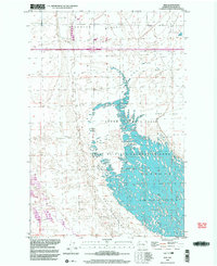 preview thumbnail of historical topo map of Grant County, WA in 1999