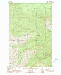 Download a high-resolution, GPS-compatible USGS topo map for Maiden Peak, WA (1990 edition)
