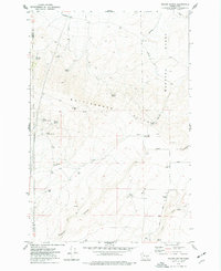 Download a high-resolution, GPS-compatible USGS topo map for Maiden Spring, WA (1977 edition)