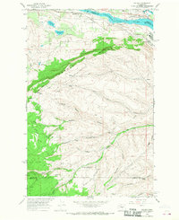 Download a high-resolution, GPS-compatible USGS topo map for Malaga, WA (1968 edition)