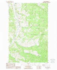 Download a high-resolution, GPS-compatible USGS topo map for Malo, WA (1988 edition)