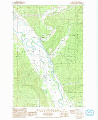 Download a high-resolution, GPS-compatible USGS topo map for Malone, WA (1993 edition)